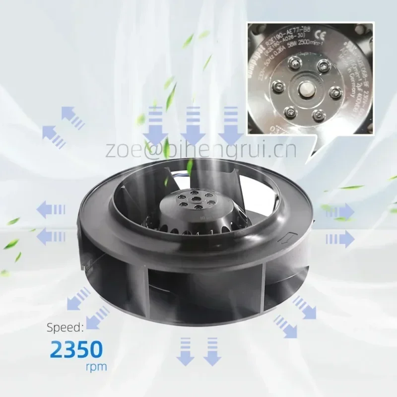 ebmpapst 6SY7000-0AA80 1450m3/h 195W 230V AC 0.08A 2650RPM 250mm Siemens Centrifugal Fan ebmpapst 6SY7000-0AA80 1450m3/h 195W 230V AC 0.08A 2650RPM 250mm Siemens Centrifugal Fan