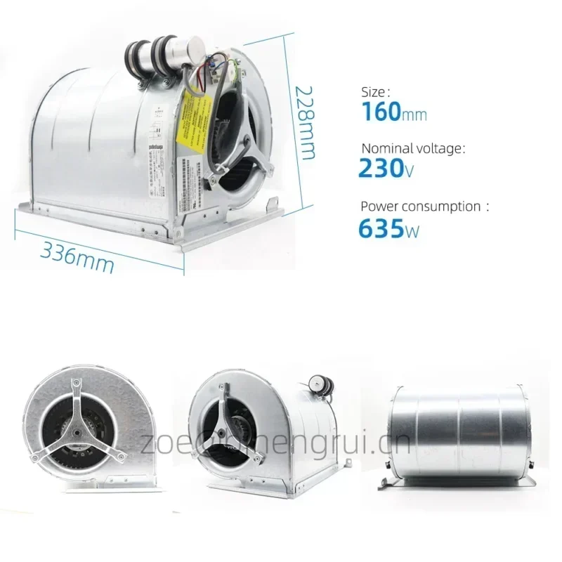 Ebmpapst 6SL3362-0AF01-0AA1 230V AC 410W 2400RPM M2E074-LA 133mm Siemens Blower Ebmpapst 6SL3362-0AF01-0AA1 230V AC 410W 2400RPM M2E074-LA 133mm Siemens Blower