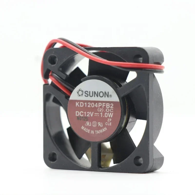 SUNON KD1204PFB2-8 12V DC 0.9W 40x40x10mm 4010 4cm 7000RPM Two-line Router Graphics Card Mini Axial Fan SUNON KD1204PFB2-8 12V DC 0.9W 40x40x10mm 4010 4cm 7000RPM Two-line Router Graphics Card Mini Axial Fan