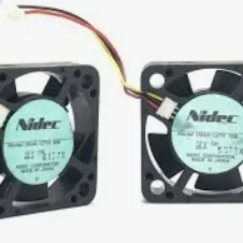 Nidec D04x-12TH 35B 40x40x10mm 4010 12V DC 0.06A 4cm Silent Mini Axial Fan Nidec D04x-12TH 35B 40x40x10mm 4010 12V DC 0.06A 4cm Silent Mini Axial Fan