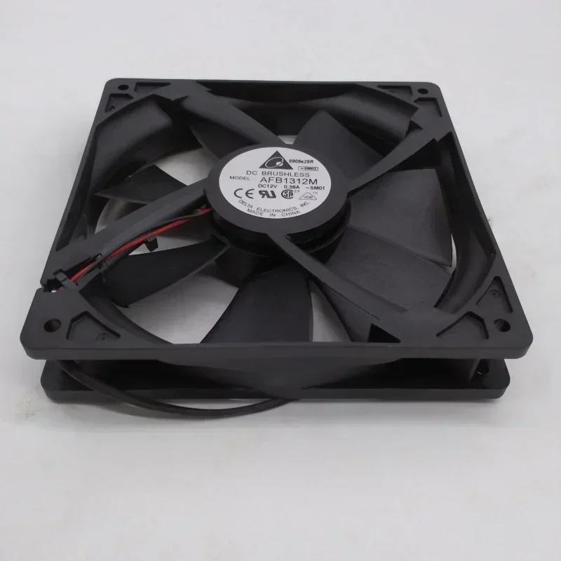 Delta AFB1312M AFB1312M-SM01 12V DC 0.38A Mine Dragon Power Supply 13cm 95CFM 3800RPM Large air Volume Chassis Axial Fan Delta AFB1312M AFB1312M-SM01 12V DC 0.38A Mine Dragon Power Supply 13cm 95CFM 3800RPM Large air Volume Chassis Axial Fan