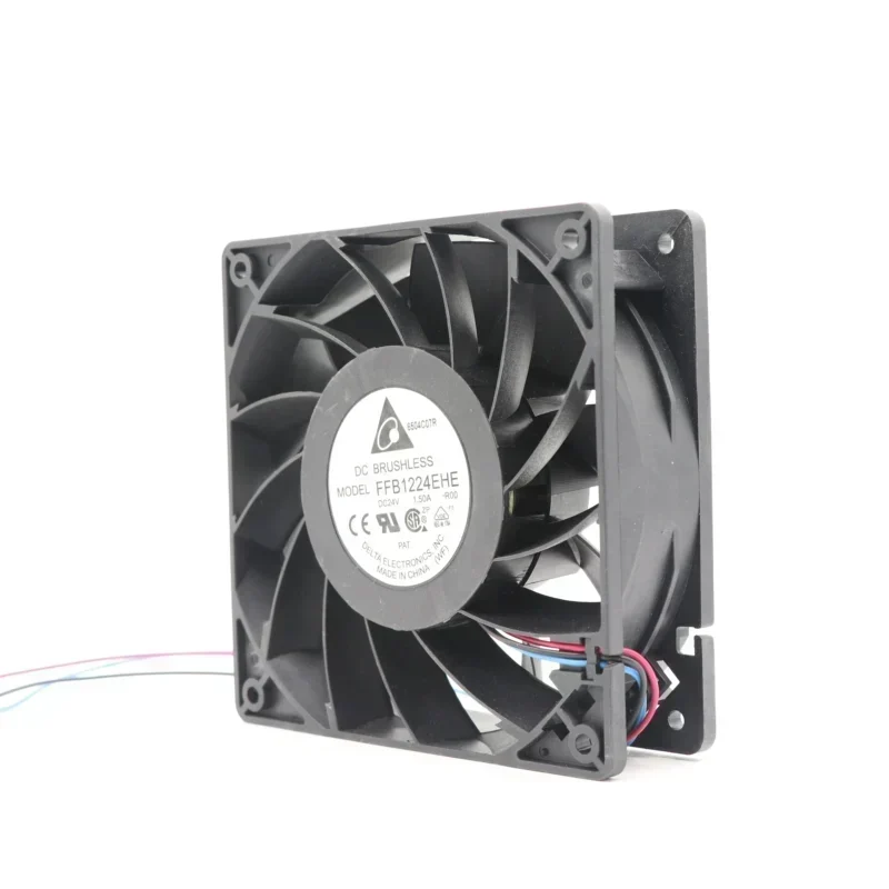 Delta FFB1224EHE FFB1224EHE-R00 FFB1224EHE-F00 12038 120x120x38mm 24V 1A Axial Fan