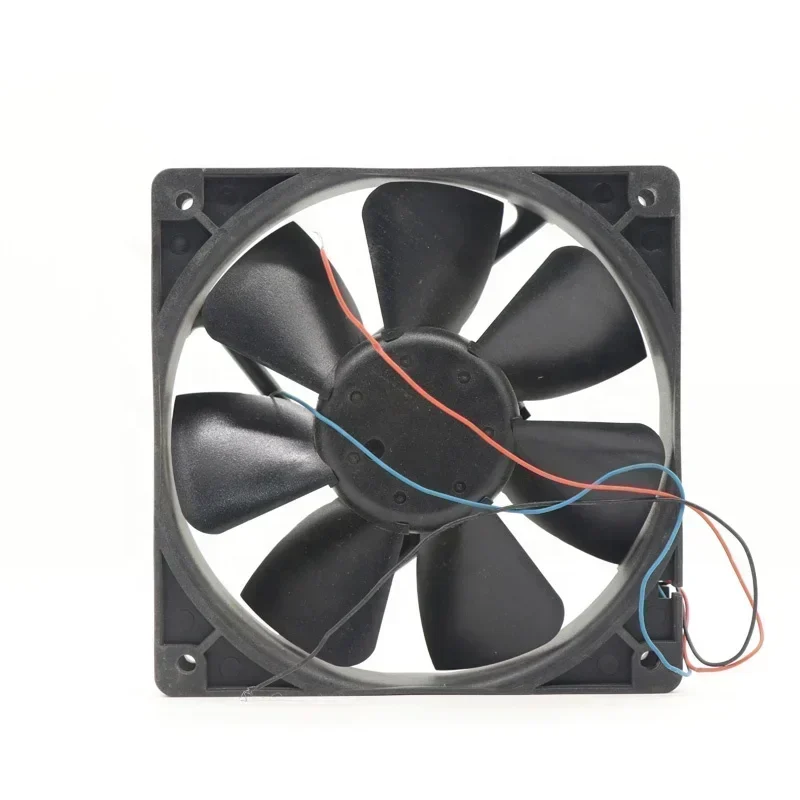 WFB1212M-R00 Delta 12CM 120x120x25mm 12V DC 0.33A 2800RPM 75CFM 3.96W Gale Silent Axial Fan WFB1212M-R00 Delta 12CM 120x120x25mm 12V DC 0.33A 2800RPM 75CFM 3.96W Gale Silent Axial Fan