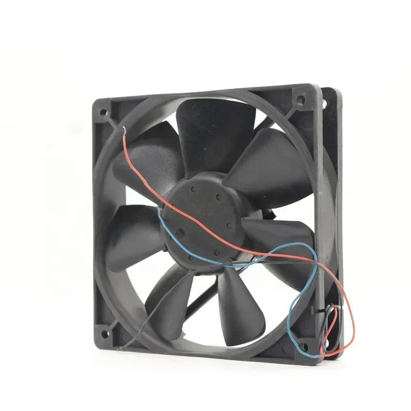 WFB1212M-R00 Delta 12CM 120x120x25mm 12V DC 0.33A 2800RPM 75CFM 3.96W Gale Silent Axial Fan WFB1212M-R00 Delta 12CM 120x120x25mm 12V DC 0.33A 2800RPM 75CFM 3.96W Gale Silent Axial Fan