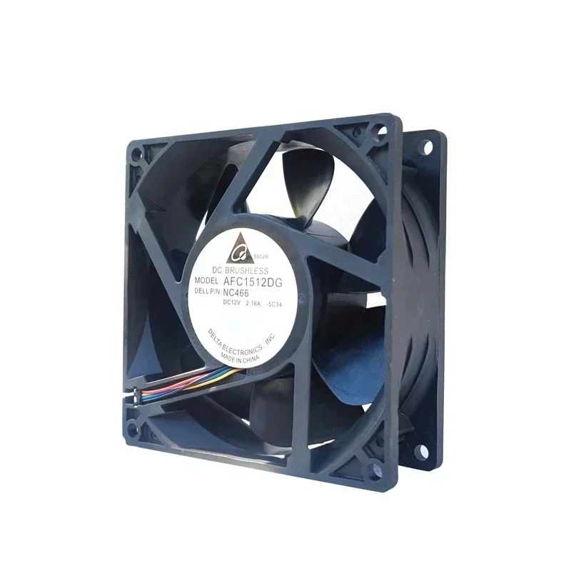 Delta AFC1512DG 15050 12V DC 1.80A 15CM 3800RPM 440m3/h New Energy Charging Pile Server Axial Fan Delta AFC1512DG 15050 12V DC 1.80A 15CM 3800RPM 440m3/h New Energy Charging Pile Server Axial Fan