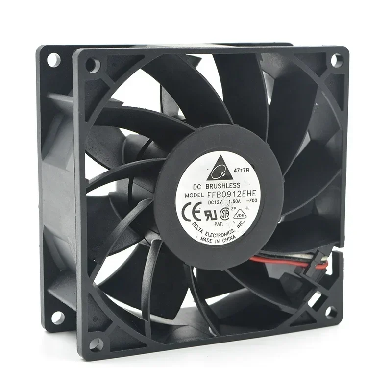 FFB0912EHE-F00 Delta 9cm 12V DC 1.50A 9238 Dell case CPU Power Axial Fan FFB0912EHE-F00 Delta 9cm 12V DC 1.50A 9238 Dell case CPU Power Axial Fan