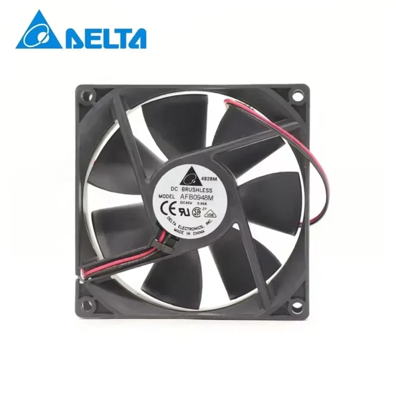 Delta AFB0948M 9 cm 48V DC 2100RPM 9025 90x90x25mm 9cm 37CFM Axial Fan