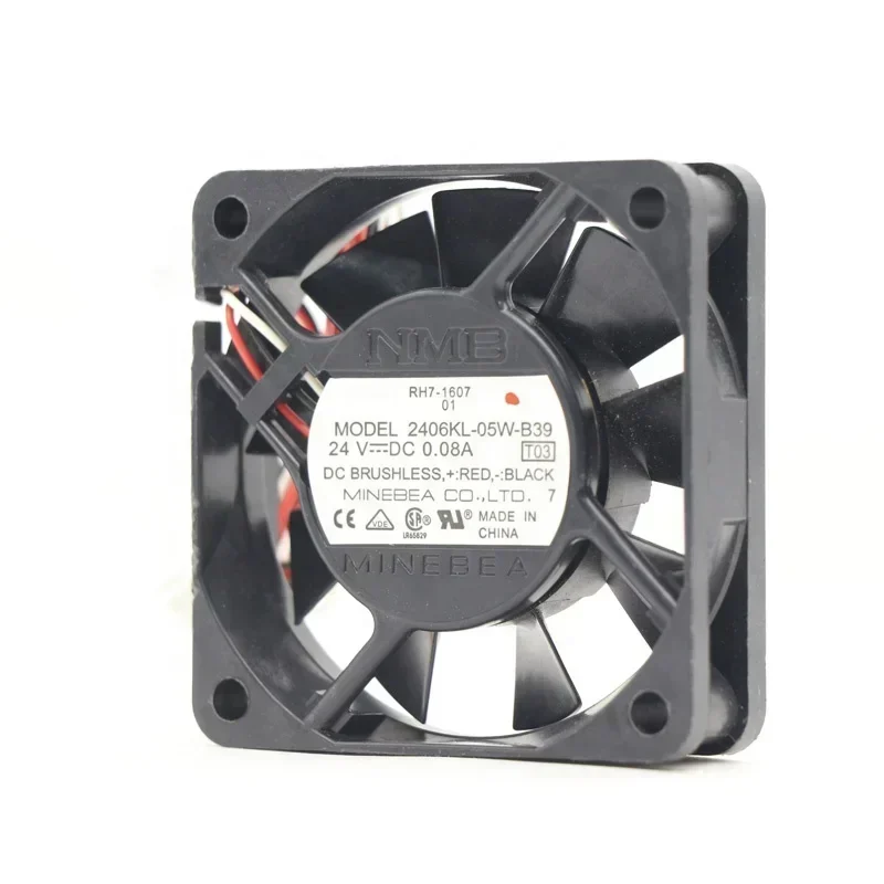 2406KL-05W-B39-T03 NMB 24V0.08A 3600RPM Fan 2406KL-05W-B39-T03 NMB 24V0.08A 3600RPM Fan