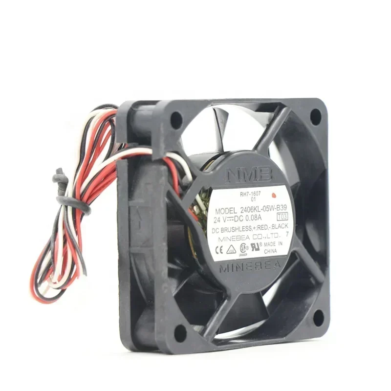 2406KL-05W-B39-T03 NMB 24V0.08A 3600RPM Fan 2406KL-05W-B39-T03 NMB 24V0.08A 3600RPM Fan