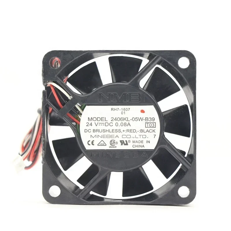 2406KL-05W-B39-T03 NMB 24V0.08A 3600RPM Fan