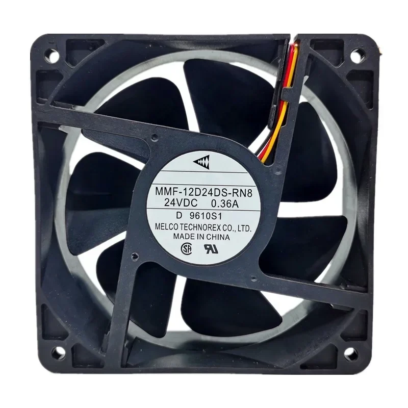 MMF-12D24DS-RN8 24V DC 0.36A 8.6W 12038 120x120x38mm 12cm Yaskawa Axial Fan