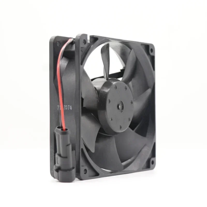 FBA12J15V NMB 4715KL-05W-B40 24V DC 0.46A 11.04W 3200RPM 118CFM 12038 12CM 120x120x38mm Axial Fan FBA12J15V NMB 4715KL-05W-B40 24V DC 0.46A 11.04W 3200RPM 118CFM 12038 12CM 120x120x38mm Axial Fan
