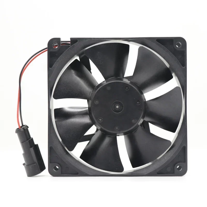 FBA12J15V NMB 4715KL-05W-B40 24V DC 0.46A 11.04W 3200RPM 118CFM 12038 12CM 120x120x38mm Axial Fan FBA12J15V NMB 4715KL-05W-B40 24V DC 0.46A 11.04W 3200RPM 118CFM 12038 12CM 120x120x38mm Axial Fan