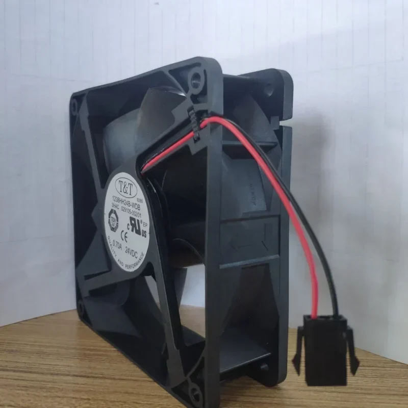 Thermaltake 1238HH24B-WDB ABB 24V DC 120x120x38mm 12038 12cm Robot Controller Axial Fan Thermaltake 1238HH24B-WDB ABB 24V DC 120x120x38mm 12038 12cm Robot Controller Axial Fan