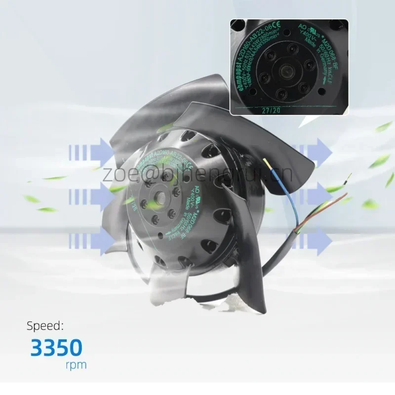 ebmpapst M2D068-BF M2D068-CF M2D068-DF 400V AC 150/230W 1PH710 Siemens Series Spindle Servo Motor Axial Fan ebmpapst M2D068-BF M2D068-CF M2D068-DF 400V AC 150/230W 1PH710 Siemens Series Spindle Servo Motor Axial Fan