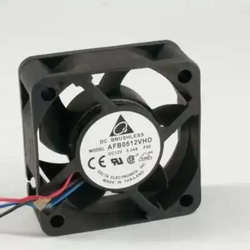 DELTA AFB0512VHD AFB0512VHDWDB 5020 12V DC 50x50x20mm 0.24A 5cm 20.3CFM 5000RPM Server Power Axial Fan DELTA AFB0512VHD AFB0512VHDWDB 5020 12V DC 50x50x20mm 0.24A 5cm 20.3CFM 5000RPM Server Power Axial Fan