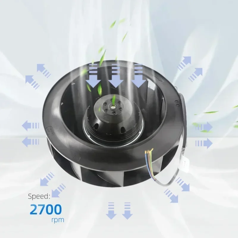 ebmpapst R2E220-AA40-80 230V AC 85/90W 2600RPM 220mm Wind Power Siemens Centrifugal Fans ebmpapst R2E220-AA40-80 230V AC 85/90W 2600RPM 220mm Wind Power Siemens Centrifugal Fans