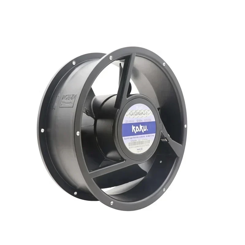 KAKU KA2208HA-2 220V 240V AC 49/64W 0.29A 222x80mm 545CFM 2600RPM Axial Fan KAKU KA2208HA-2 220V 240V AC 49/64W 0.29A 222x80mm 545CFM 2600RPM Axial Fan