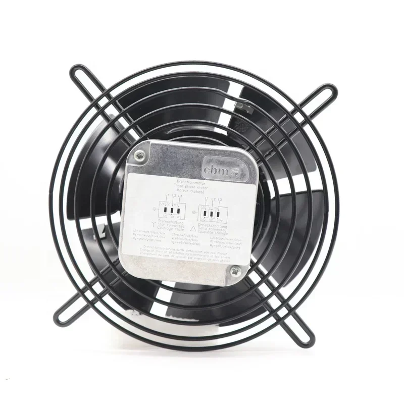 ebmpapst S2D170-BA04-08 230V 15/22W 0.13A 170mm 400V AC Ventilation Electrical Control Axial Fan ebmpapst S2D170-BA04-08 230V 15/22W 0.13A 170mm 400V AC Ventilation Electrical Control Axial Fan