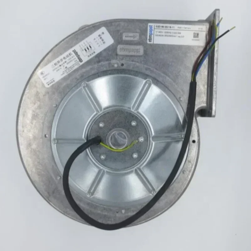 ebmpapst 6SN1162-0BA03-0CA1 180mm M2D068-EC 400VAC 305W 0.62A 2650RPM Siemens Centrifugal Fan ebmpapst 6SN1162-0BA03-0CA1 180mm M2D068-EC 400VAC 305W 0.62A 2650RPM Siemens Centrifugal Fan