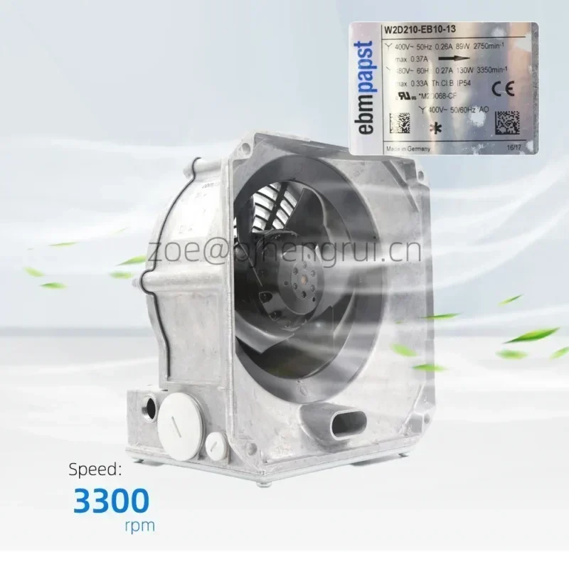 Ebmpapst W2D210-EB10-13 400/480V AC 89/130W 0.26/0.27A Siemens Servo Spindle Motor Fan W2D210-EB10-23 Ebmpapst W2D210-EB10-13 400/480V AC 89/130W 0.26/0.27A Siemens Servo Spindle Motor Fan W2D210-EB10-23