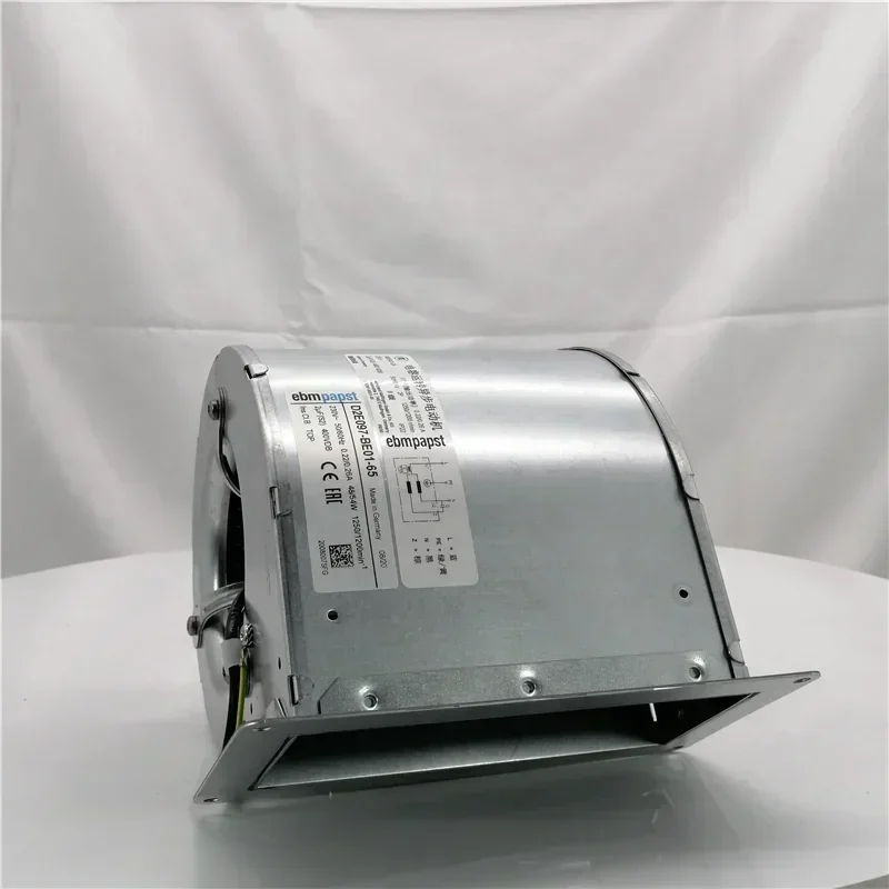 ebmpapst D2E097-BE01-65 230V AC 0.22A 165CFM 48W IP22 Blower Converter Centrifugal Fan ebmpapst D2E097-BE01-65 230V AC 0.22A 165CFM 48W IP22 Blower Converter Centrifugal Fan