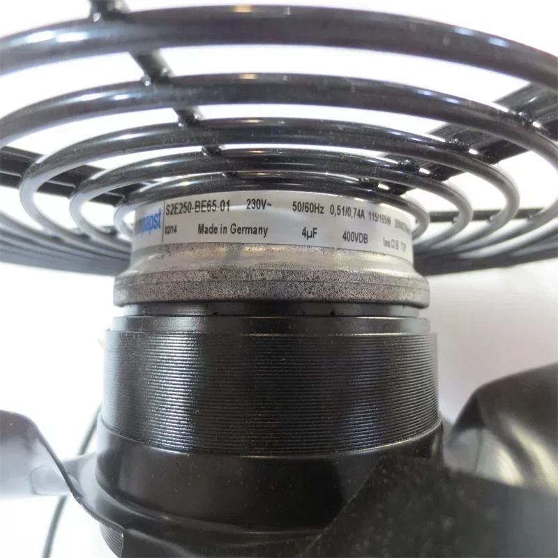 ebmpapst S2E250-BE65-01 230V AC 115W 0.51A 250mm 2550RPM Converter Radiator Axial Fan ebmpapst S2E250-BE65-01 230V AC 115W 0.51A 250mm 2550RPM Converter Radiator Axial Fan