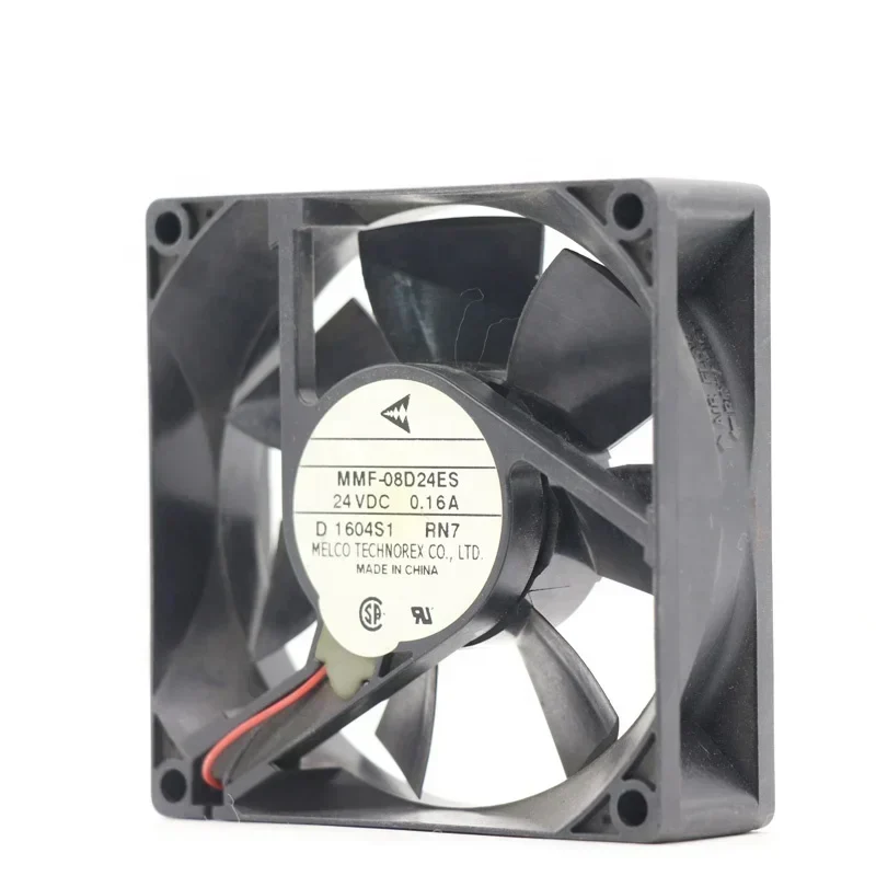 Mitsubishi MMF-08D24ES-RN7 24V DC 0.16A 8cm 80x80x25mm 8025 Radiator Axial Fan Mitsubishi MMF-08D24ES-RN7 24V DC 0.16A 8cm 80x80x25mm 8025 Radiator Axial Fan