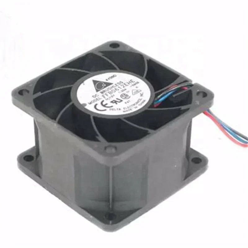 Delta FFB0612EHE-S90S 12V DC 1.2A 14.4W 6038 60x60x38mm 6cm Heat Dissipating Server High Volume Small Fan Delta FFB0612EHE-S90S 12V DC 1.2A 14.4W 6038 60x60x38mm 6cm Heat Dissipating Server High Volume Small Fan