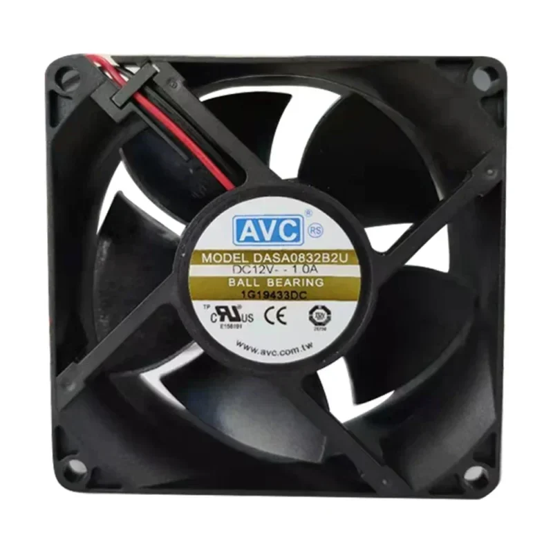 AVC DASA0832B2U 12V DC 1.0A 8032 80x80x32mm 8cm 2600RPM Charging Pile Axial Fan