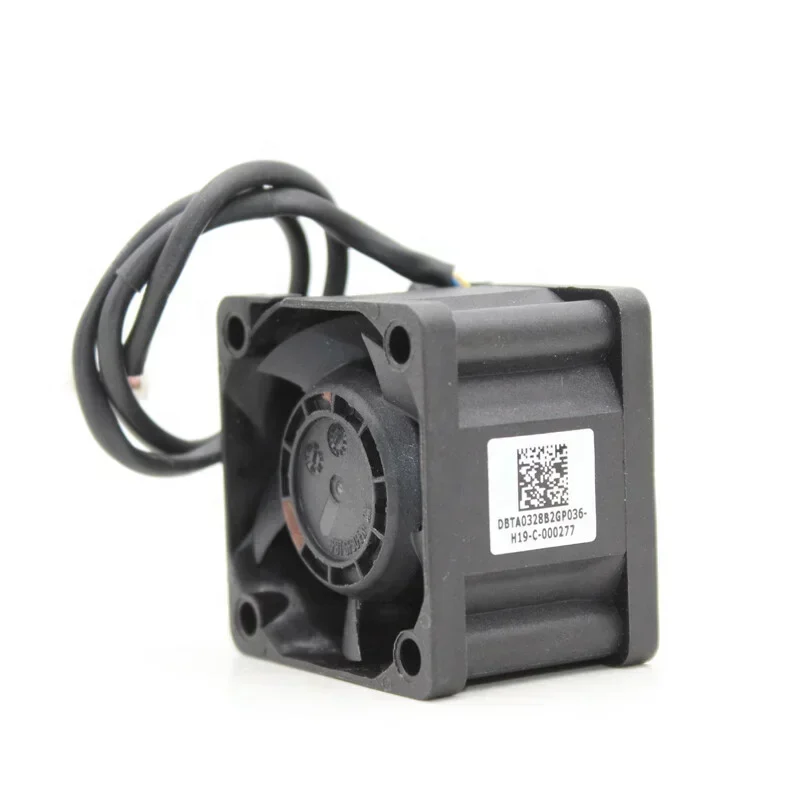 DBTA0328B2G AVC 3828 12V DC 1.15A 3.8cm 38x38x28mm 22000RPM 25CFM High Air Volume Server CPU Axial Fan DBTA0328B2G AVC 3828 12V DC 1.15A 3.8cm 38x38x28mm 22000RPM 25CFM High Air Volume Server CPU Axial Fan