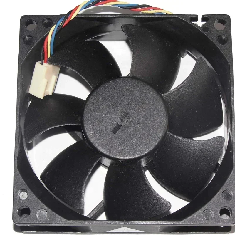 AVC DS08025R12U 8025 80x80x25mm 8cm 12V DC 0.7A 64CFM PWM Speed Hydraulic Bearing 4-wire CPU Axial Fan AVC DS08025R12U 8025 80x80x25mm 8cm 12V DC 0.7A 64CFM PWM Speed Hydraulic Bearing 4-wire CPU Axial Fan