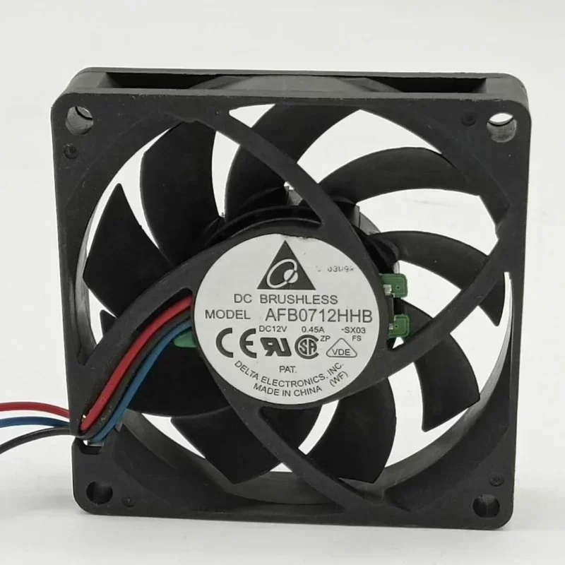 Delta AFB0712HHB DC12V 0.45A AMD CPU Radiator 7015 70x70x15mm PWM Temperature Control Chassis Axial Fan