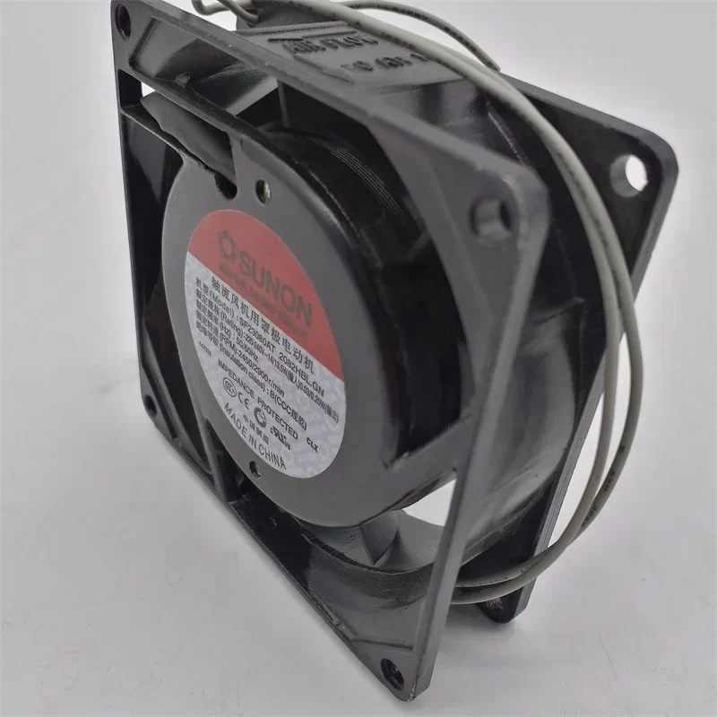 SUNON SF23080AT 2082HBL.GN SF23080A 2083HBL.GN 220V AC 14W 8025 70mA 18CFM 2500RPM Axial Fan SUNON SF23080AT 2082HBL.GN SF23080A 2083HBL.GN 220V AC 14W 8025 70mA 18CFM 2500RPM Axial Fan