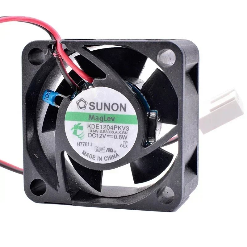 Sunon KDE1204PKV3 40x40x20 mm 3-pin 12V DC 0.4W 4020 4cm 6.3CFM 5200RPM KDE1204PKVx Laptop CPU Micro Axial Fan Sunon KDE1204PKV3 40x40x20 mm 3-pin 12V DC 0.4W 4020 4cm 6.3CFM 5200RPM KDE1204PKVx Laptop CPU Micro Axial Fan