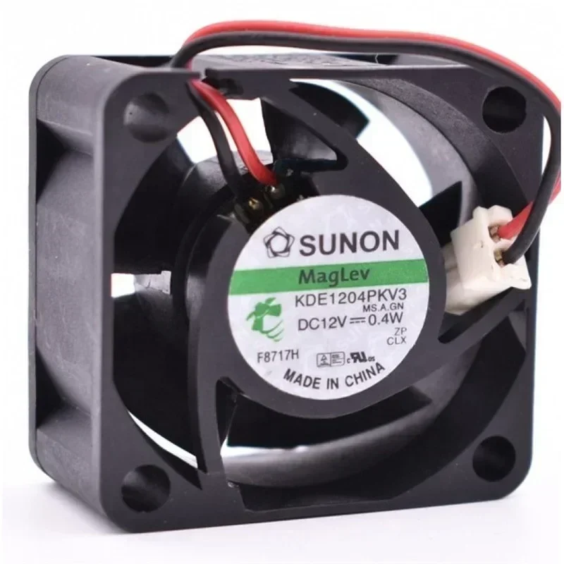 Sunon KDE1204PKV3 40x40x20 mm 3-pin 12V DC 0.4W 4020 4cm 6.3CFM 5200RPM KDE1204PKVx Laptop CPU Micro Axial Fan Sunon KDE1204PKV3 40x40x20 mm 3-pin 12V DC 0.4W 4020 4cm 6.3CFM 5200RPM KDE1204PKVx Laptop CPU Micro Axial Fan