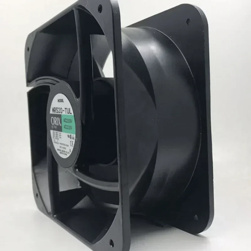 ORIx MRS20-TUL 200/230V AC 3350RPM 471CFM 200x200x90mm 20cm 20090 75/95W Mechanical Axial Fan Single-Phase ORIx MRS20-TUL 200/230V AC 3350RPM 471CFM 200x200x90mm 20cm 20090 75/95W Mechanical Axial Fan Single-Phase