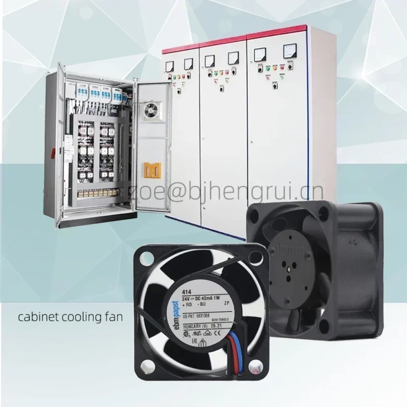 ebmpapst 414 4020 40 x 40 x 20mm 24V DC 1W 42mA 10m3/h 6000rpm Sleeve Bearings Mini Micro Axial Fan ebmpapst 414 4020 40 x 40 x 20mm 24V DC 1W 42mA 10m3/h 6000rpm Sleeve Bearings Mini Micro Axial Fan