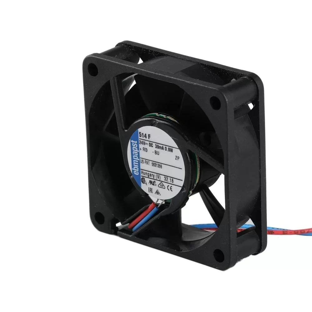 514F ebmpapst Fan DC Axial Compact Fan50x50x15mm 24V DC 1W 5000RPM Ball Bearing 514F ebmpapst Fan DC Axial Compact Fan50x50x15mm 24V DC 1W 5000RPM Ball Bearing