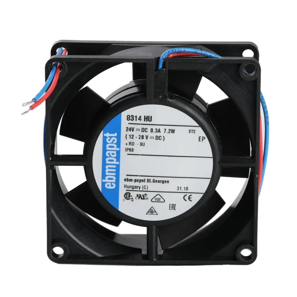 8314HU ebmpapst Fan Axial Fan ebmpapst TYPE:8314 HU DC 24V