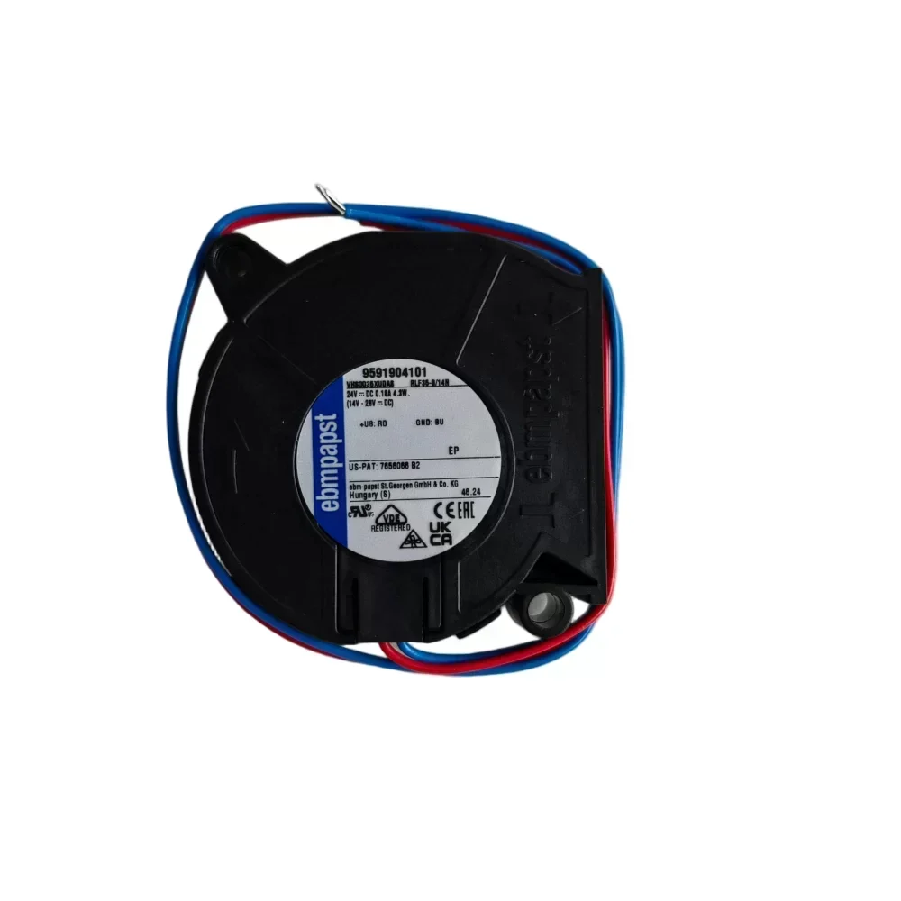 ebmpapst RLF35-8/14N 24V DC Fan 4.3W 9.6m³/h 51x51x15MM Free Standing Plastic 8/14N DC Centrifugal Fan ebmpapst RLF35-8/14N 24V DC Fan 4.3W 9.6m³/h 51x51x15MM Free Standing Plastic 8/14N DC Centrifugal Fan