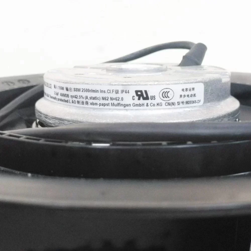 ebmpapst R2E225-RA92-23-L02 Model 230V Centrifugal Fan with Plastic Blades Free Standing Mounting ebmpapst R2E225-RA92-23-L02 Model 230V Centrifugal Fan with Plastic Blades Free Standing Mounting