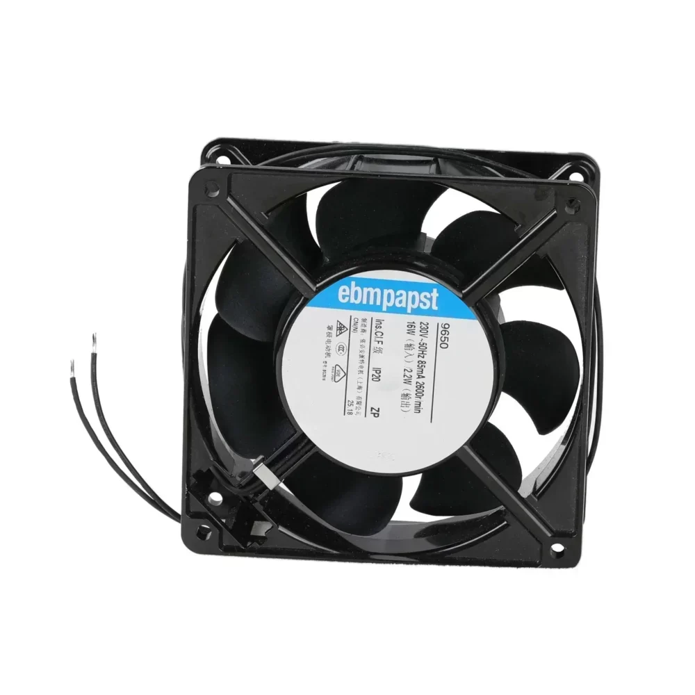 9650 ebmpapst Fan 24V DC 16W 85mA AC Axial Fan