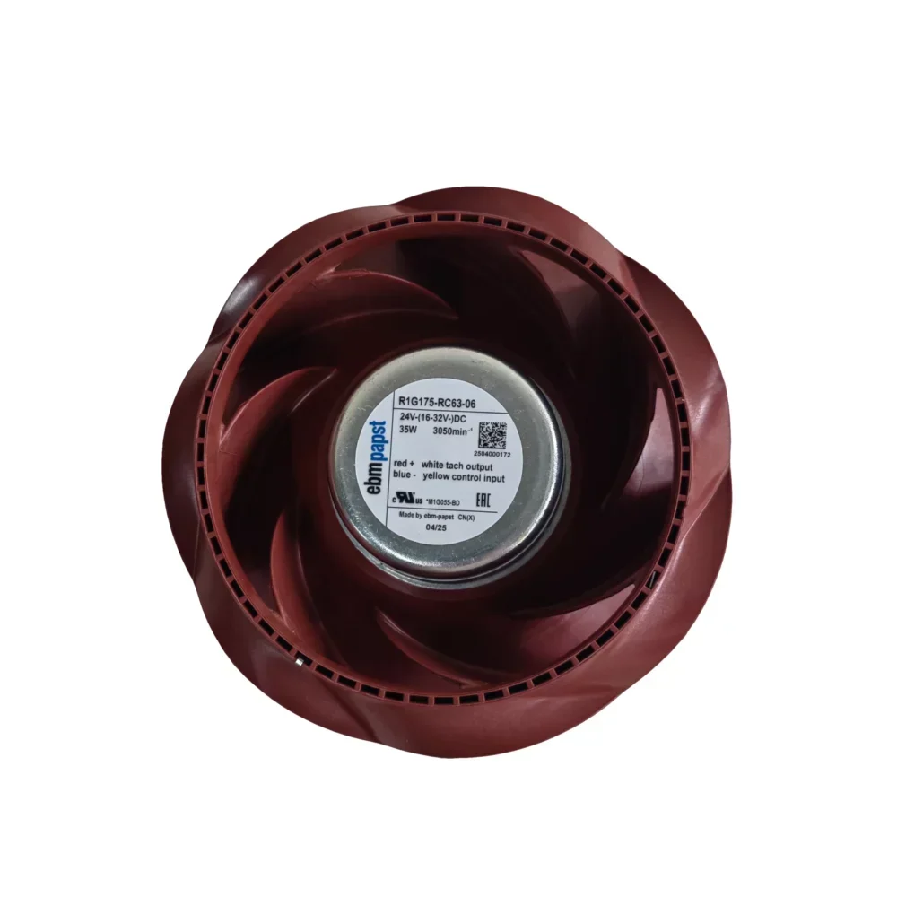 ebmpapst DC 24V Centrifugal Fan R1G175-RC63-06 Plastic Blade 3050m³/h Airflow 175MM IP20 Protection