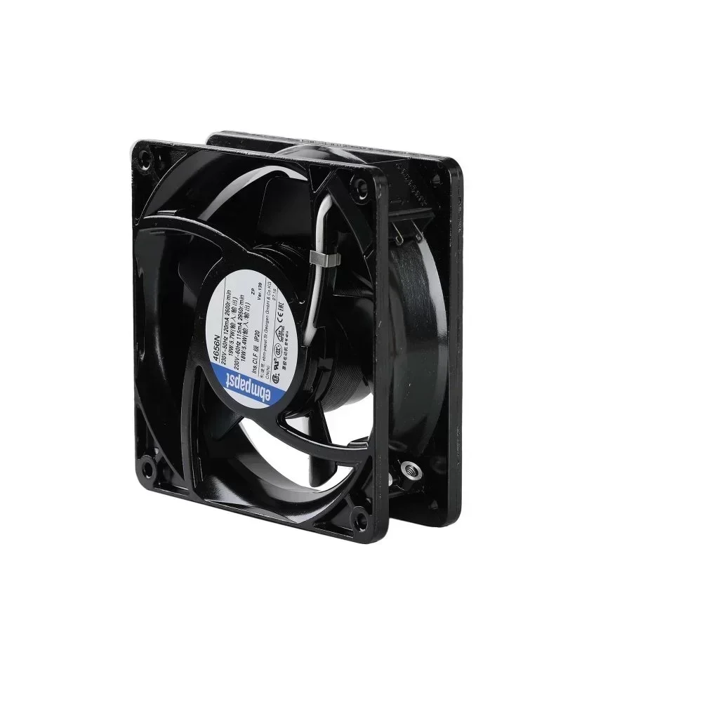 ebmpapst High Efficiency 120x120x38MM 230V Axial Compact Fan 4656N Electric Metal with Easy Installation ebmpapst High Efficiency 120x120x38MM 230V Axial Compact Fan 4656N Electric Metal with Easy Installation