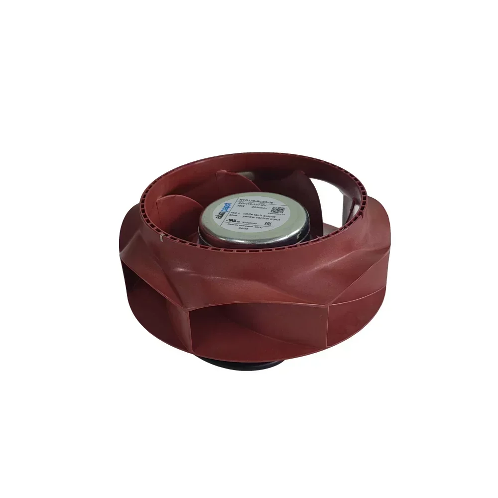 ebmpapst DC 24V Centrifugal Fan R1G175-RC63-06 Plastic Blade 3050m³/h Airflow 175MM IP20 Protection ebmpapst DC 24V Centrifugal Fan R1G175-RC63-06 Plastic Blade 3050m³/h Airflow 175MM IP20 Protection