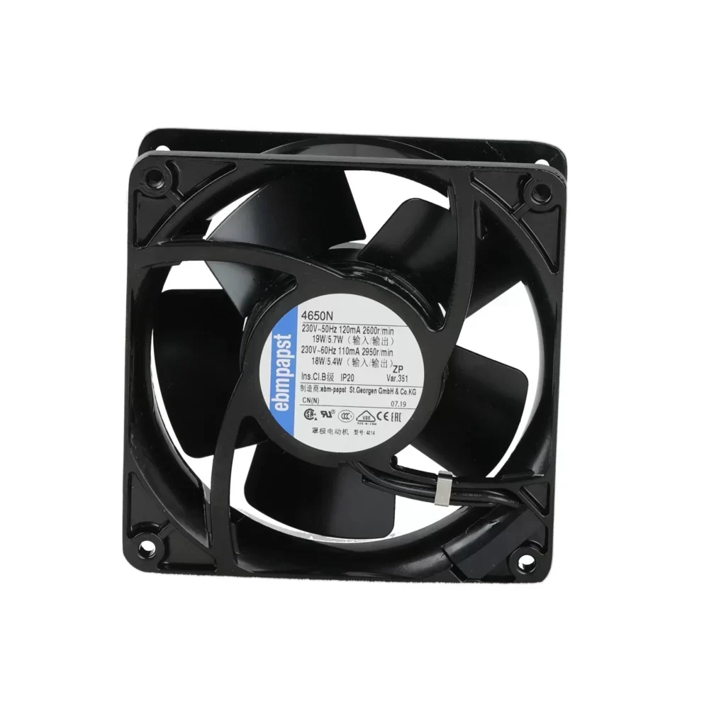 4650N ebmpapst Fan Axial ebmpapst TYPE:4650N 230V 119 x 119 x 38 mm