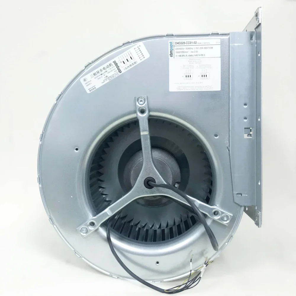 D4E225-CC01-02 ebmpapst Fan Centrifugal Fan ebmpapst TYPE:D4E225-CC01-02 AC 230V