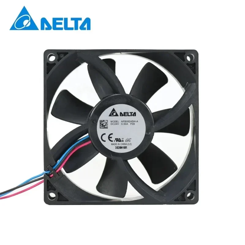 Delta 24V DC AFB0924SH 9225 92x92x25mm 9cm 0.4A 4800RPM 102CFM 9.60W Axial Fan