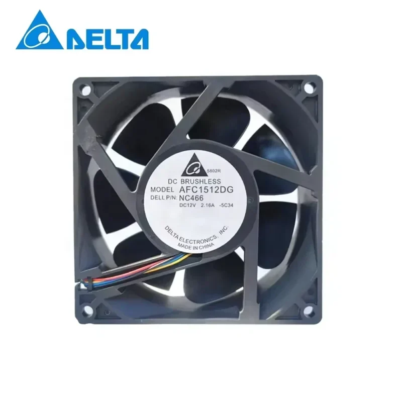 Delta AFC1512DG 15050 12V DC 1.80A 15CM 3800RPM 440m3/h New Energy Charging Pile Server Axial Fan
